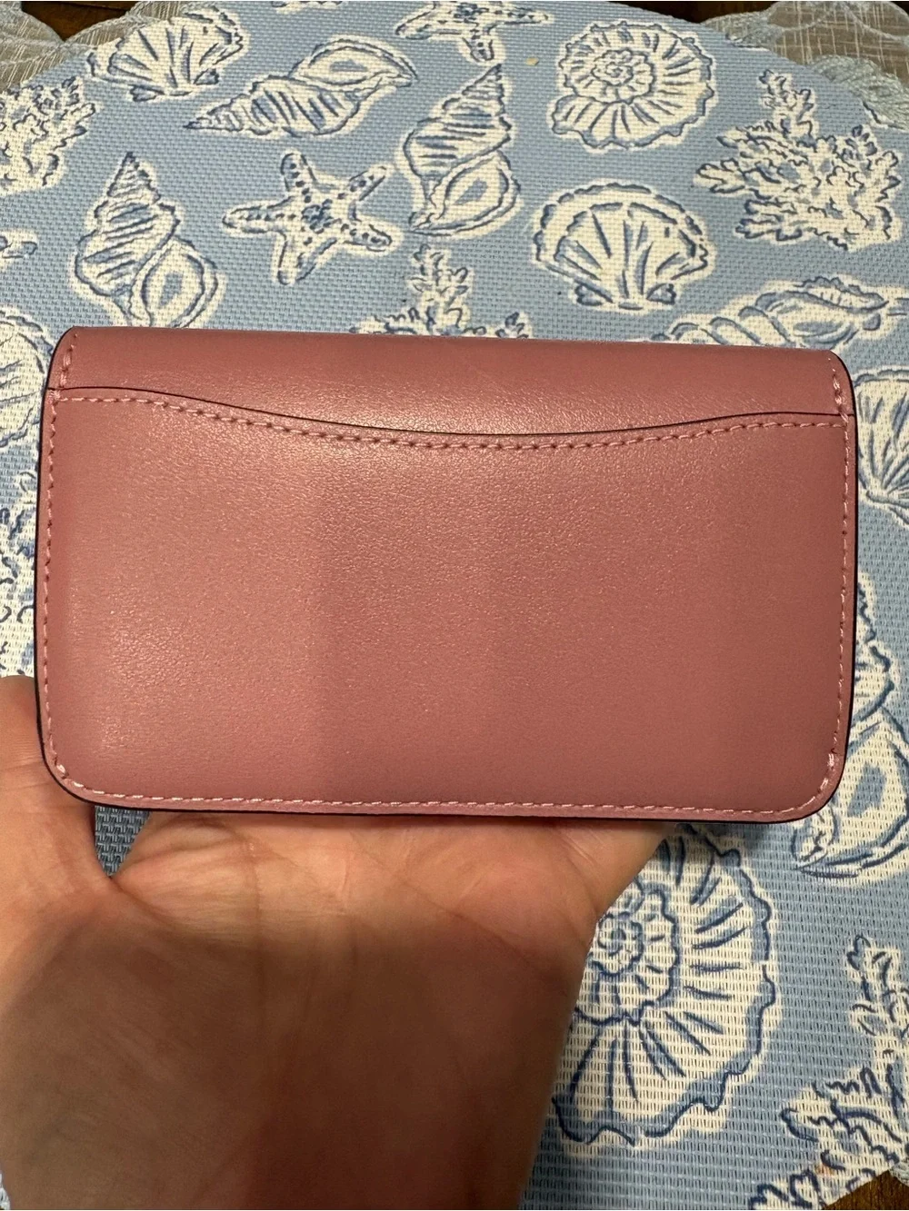 Coach essential slim card case in peony - Picture 3 of 7